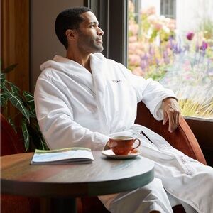 Miraval Resort & Spa - Breathe Plush White Hotel Bath Robe